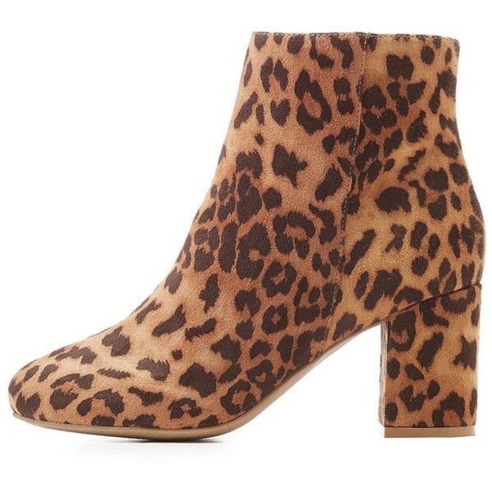 Leopard Booties